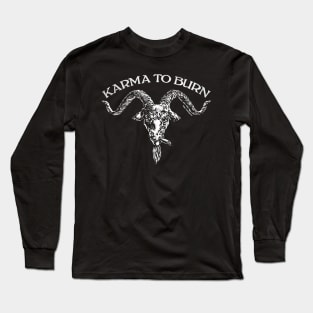 Karma To Burn - Goataneer Head Long Sleeve T-Shirt